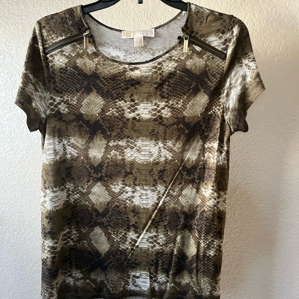 MK Snake Print T-Shirt